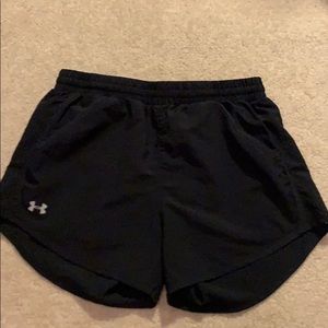 Black Under Armour Running Shorts